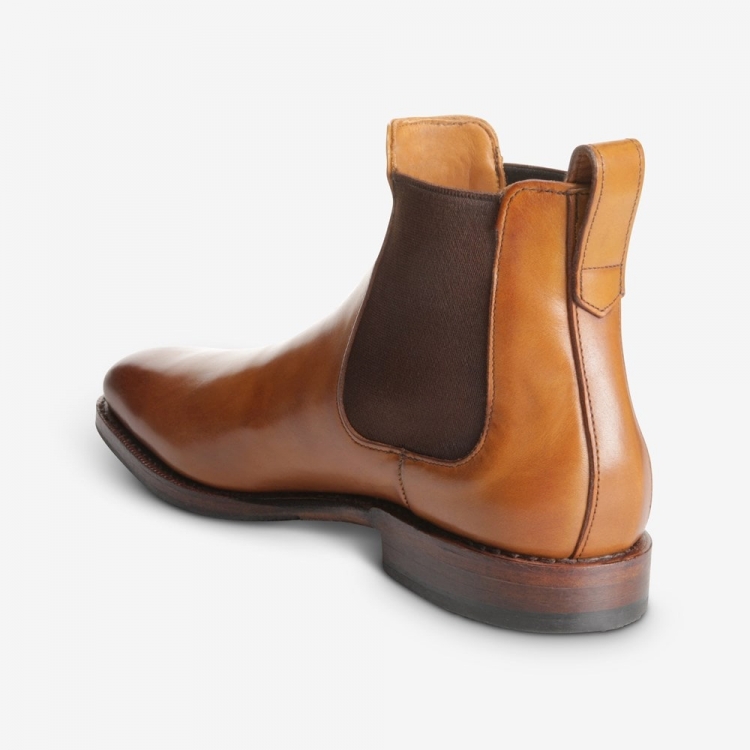 Allen Edmonds Liverpool Chelsea Dress Boot? Walnut Brown UvAsauar - Click Image to Close