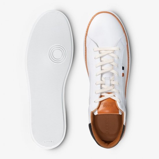 Allen Edmonds Alpha Lace-up Sneaker White 3wCVVpcY