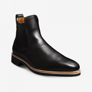 Allen Edmonds Liverpool Signature Chelsea Boot Black Leather alS4LZBr