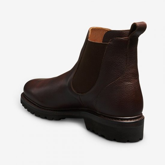 Allen Edmonds Grafton Chelsea Boot Brown 9dJ4bhpT