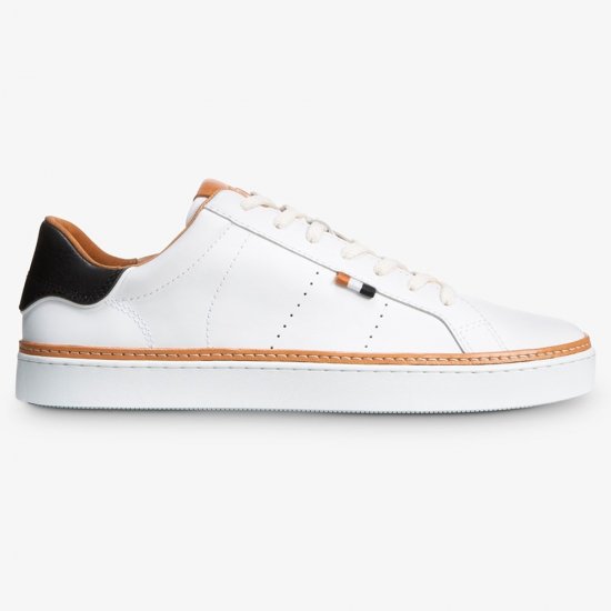 Allen Edmonds Alpha Lace-up Sneaker White 3wCVVpcY