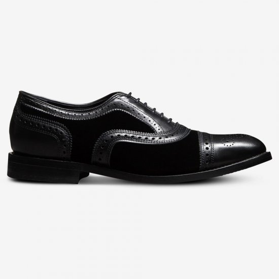 Allen Edmonds Strand Cap-toe Oxford Dress Shoe Black Velvet ntxa7U2s