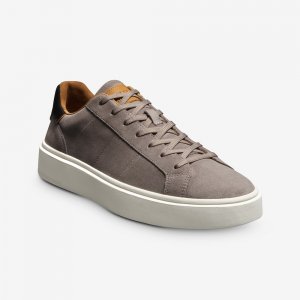 Allen Edmonds Oliver Lace-up Sneaker Pewter Suede K3igv9Qv