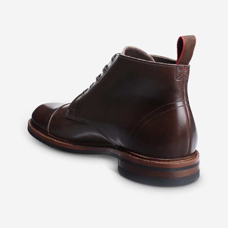 Allen Edmonds Patton Weatherproof Cap-toe Boot Brown PbM8yAlB - Click Image to Close