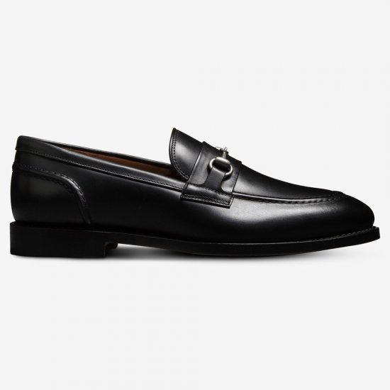 Allen Edmonds Randolph Bit Loafer Black Leather hJfQWQ9X