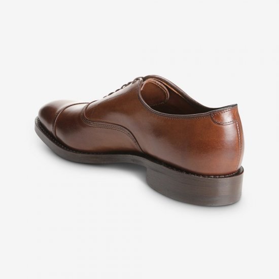 Allen Edmonds Park Avenue Cap-toe Oxford Dress Shoe with Dainite Sole Coffee Brown ayIVNIg7