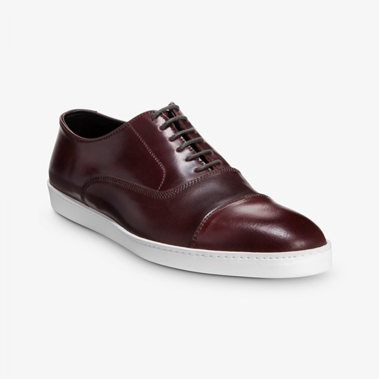 Allen Edmonds Park Avenue Shell Cordovan Oxford Dress Sneaker Burgundy Cordovan avDnbECU - Click Image to Close