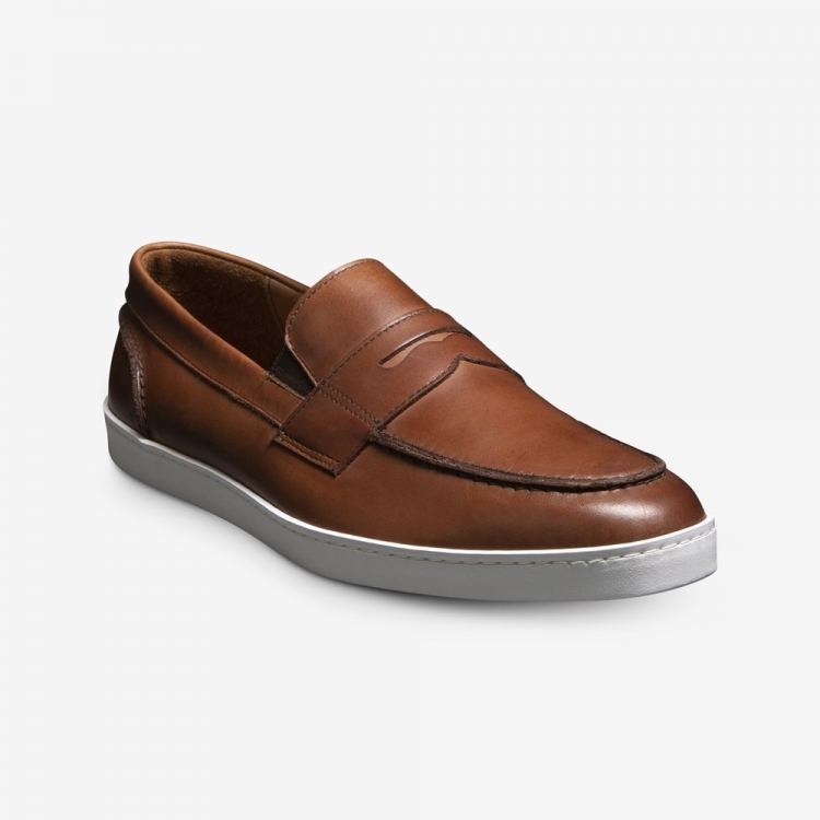 Allen Edmonds Randolph Slip-on Sneaker Chili cFqmmvgr - Click Image to Close