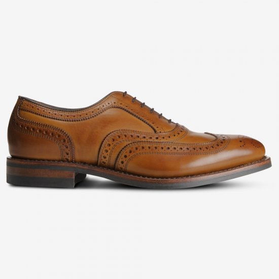 Allen Edmonds McAllister Wingtip Oxford Dress Shoe with Dainite Sole Walnut Brown pqf9NyqP