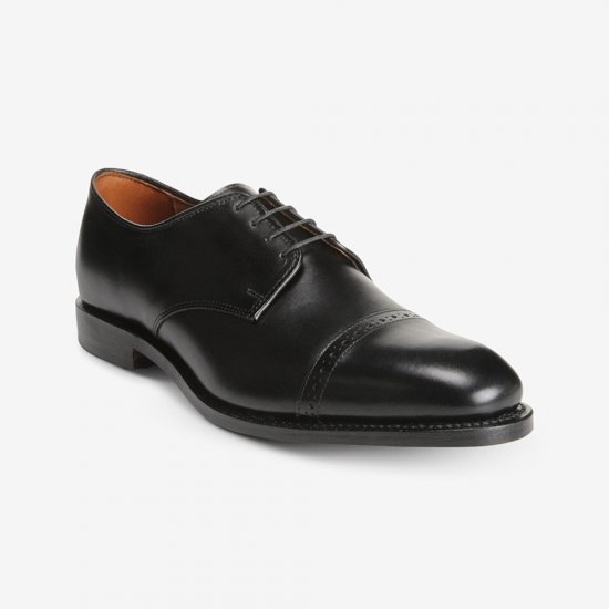 Allen Edmonds Boulevard Cap-toe Dress Shoe Black MEH2DdM0