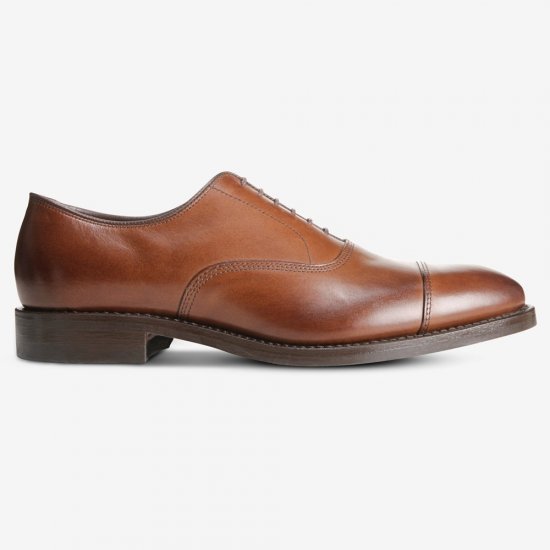 Allen Edmonds Park Avenue Cap-toe Oxford Dress Shoe with Dainite Sole Coffee Brown ayIVNIg7