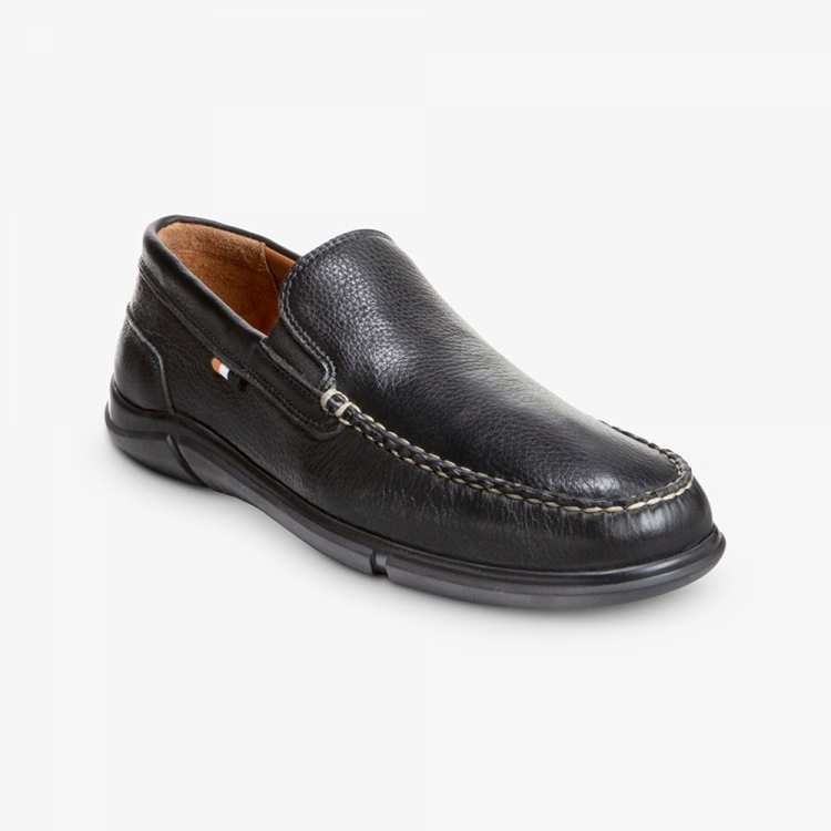 Allen Edmonds Miles Venetian Loafer Black i3q7O5CE - Click Image to Close