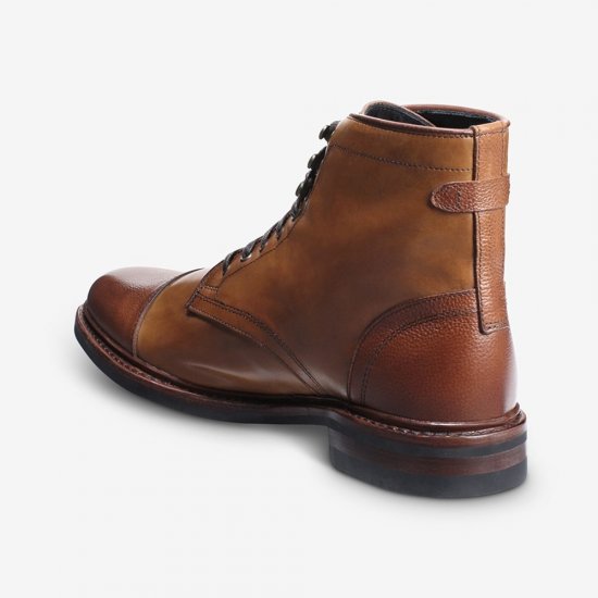 Allen Edmonds Landon Cap-toe Boot Walnut Brown lbJX5BhJ