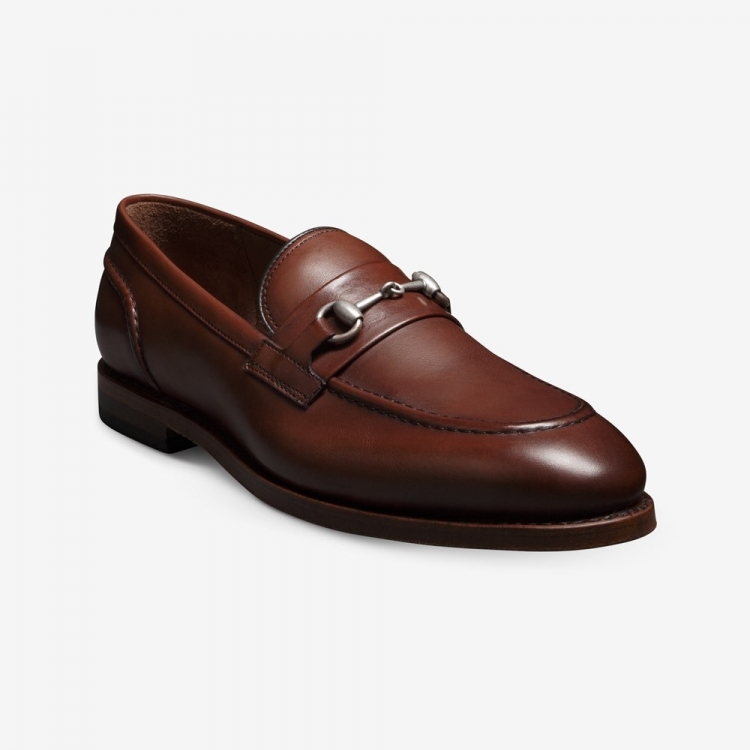 Allen Edmonds Randolph Bit Loafer Chili Leather u6n2aaDG - Click Image to Close