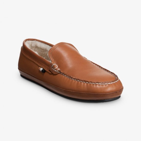 Allen Edmonds Edison Venetian Slipper Tan W2B7W4eT