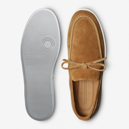 Allen Edmonds Santa Rosa Slip-on Sneaker Tan Suede UARDBbEx