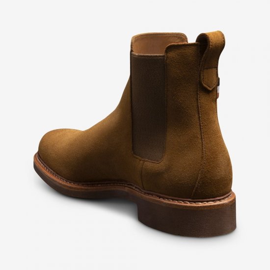 Allen Edmonds Denali Chelsea Boot Brown Suede Hn8GO5c8