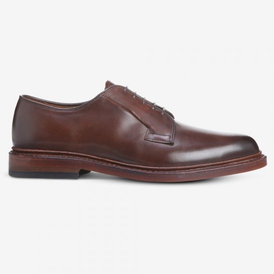 Allen Edmonds Leeds Dress Plain-toe Blucher Dress Shoe Cigar D6g5dHVM