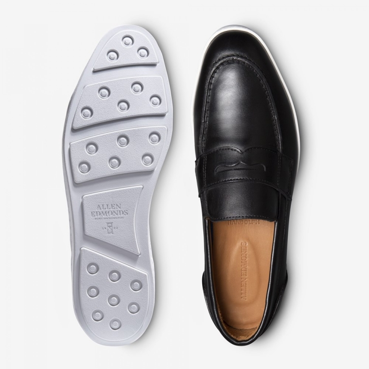 Allen Edmonds Randolph Slip-on Sneaker Black ISDDenev - Click Image to Close