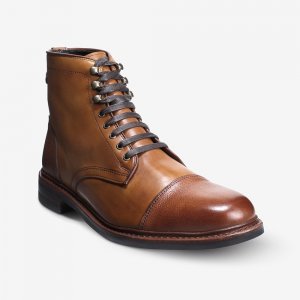 Allen Edmonds Landon Cap-toe Boot Walnut Brown lbJX5BhJ