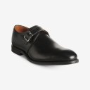 Allen Edmonds Plymouth Single Monk Strap Dress Shoe Black poxCMZPO