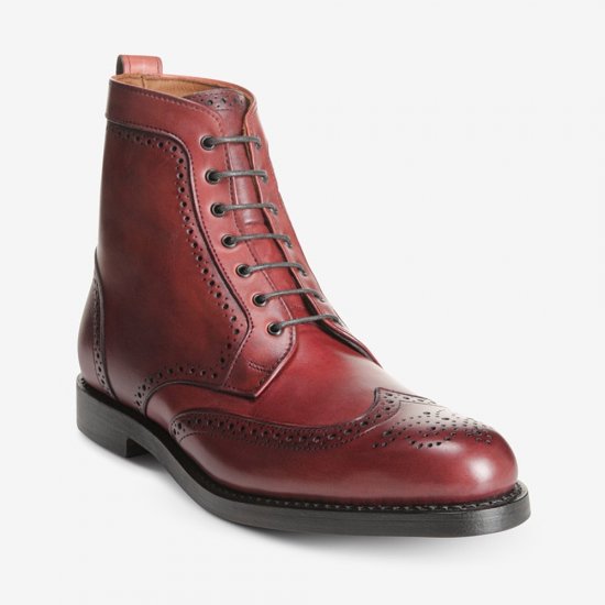 Allen Edmonds Dalton Wingtip Dress Boot Oxblood IU69JvTR