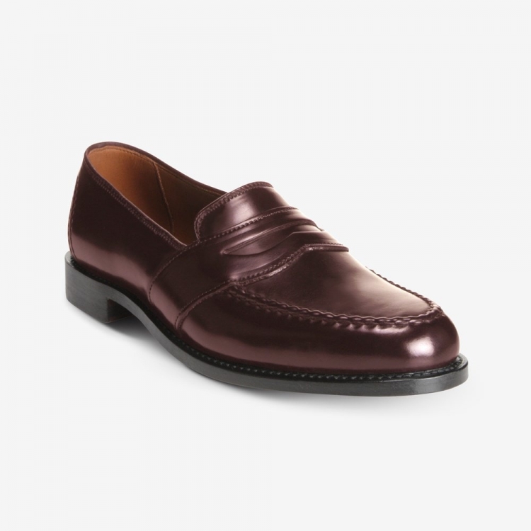 Allen Edmonds Randolph Shell Cordovan Penny Loafer Burgundy Cordovan qFLPZG1d - Click Image to Close