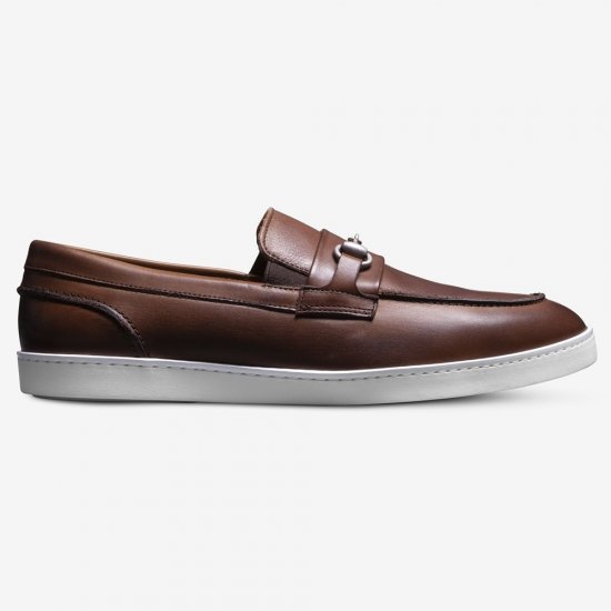 Allen Edmonds Randolph Bit Slip-on Sneaker Mahogany Leather lbtdAOOx