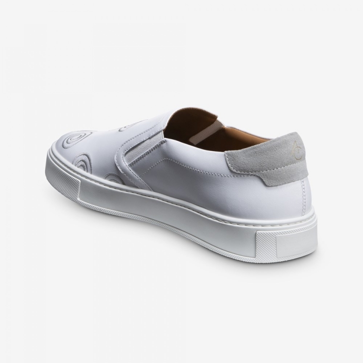 Allen Edmonds Empada IV Slip-on Sneaker by Armando Cabral White FvSm1akb - Click Image to Close