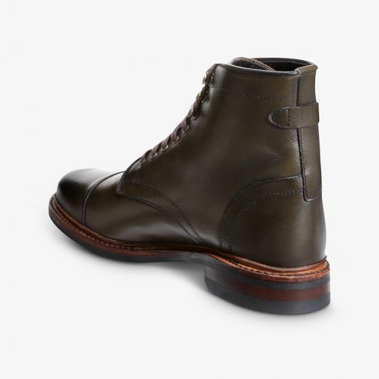 Allen Edmonds Landon Cap-toe Boot Olive 5nb8pHTM