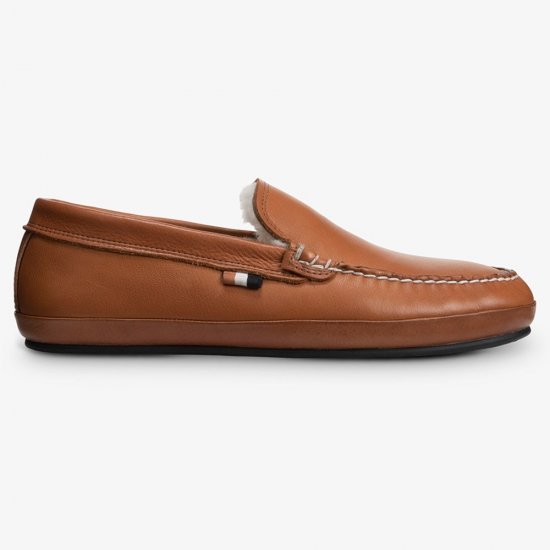 Allen Edmonds Edison Venetian Slipper Tan W2B7W4eT