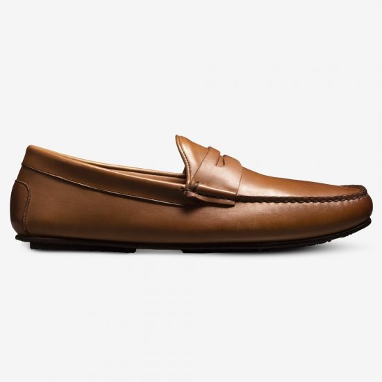 Allen Edmonds Super Sport Penny Loafer Walnut Leather jejPGSpG