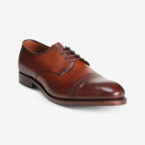 Allen Edmonds Boulevard Cap-toe Dress Shoe Dark Chili 1VNOcIgk