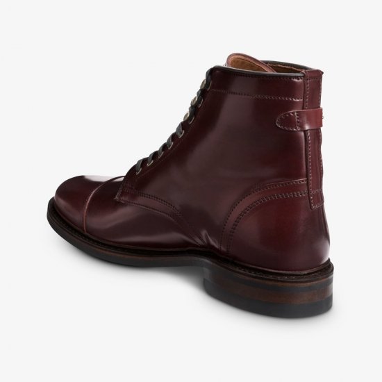 Allen Edmonds Landon Shell Cordovan Cap-toe Dress Boot Burgundy Cordovan dNJ7x0Ms