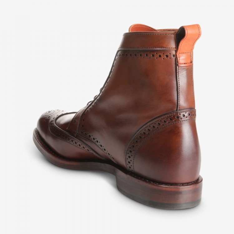 Allen Edmonds Dalton Wingtip Dress Boot? Dark Chili JhKnaYxC - Click Image to Close