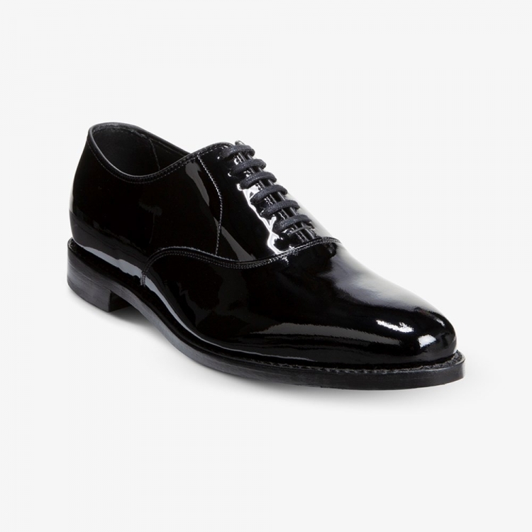 Allen Edmonds Carlyle Plain-toe Oxford Dress Shoe Black Patent LRYS3YeU - Click Image to Close