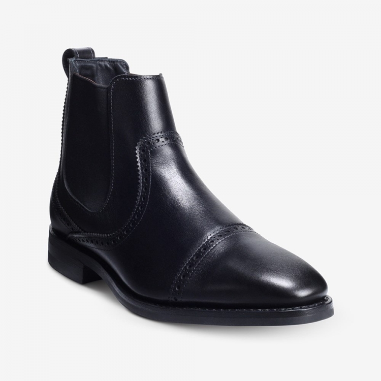 Allen Edmonds Lombard Chelsea Dress Boot Black 4xlxb7WG - Click Image to Close