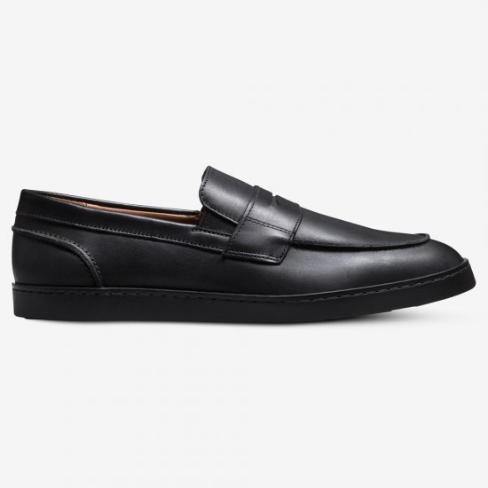 Allen Edmonds Randolph Slip-on Sneaker Black Leather hLRBxm6l