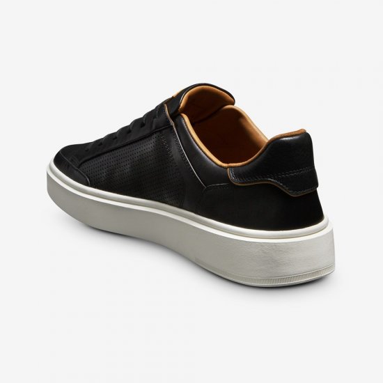 Allen Edmonds Oliver Slip-on Stretch-lace Sneaker Black Leather rpAnc1Gi