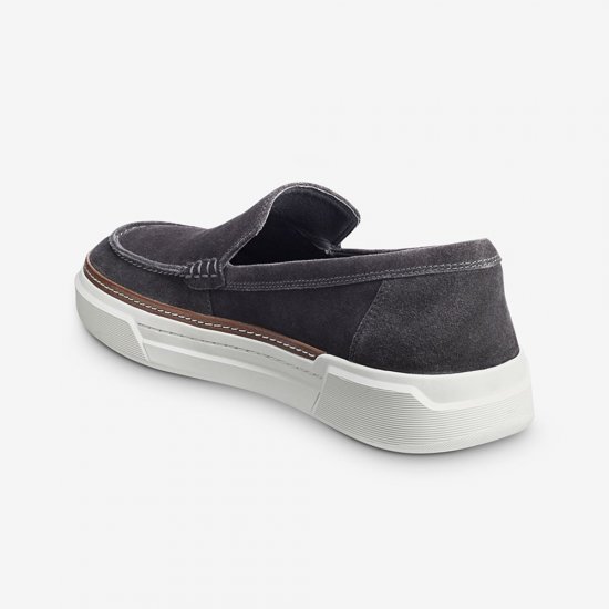 Allen Edmonds Burke Venetian Slip-on Sneaker Grey Suede DnoBpPSe
