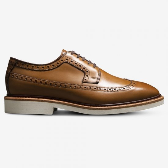 Allen Edmonds William Wingtip Derby Walnut Leather zPL432s2