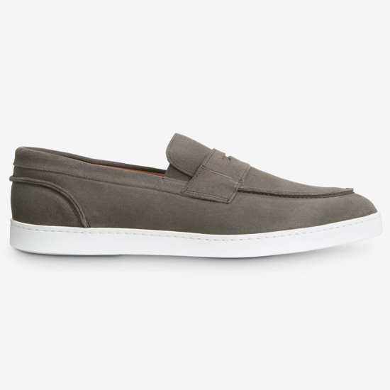 Allen Edmonds Randolph Slip-on Suede Sneaker Grey Suede PquvzIRX