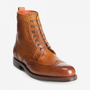 Allen Edmonds Dalton Wingtip Dress Boot? Walnut Brown GCfaXeR2