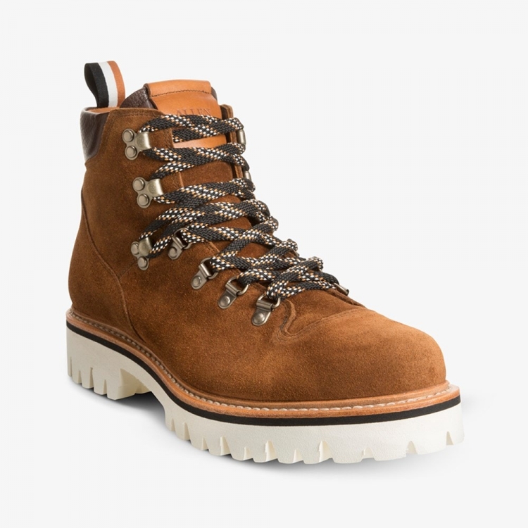 Allen Edmonds Aspen Suede Hiker Weatherproof Lug Boot? Sap Brown Suede Q7yxqTTN - Click Image to Close