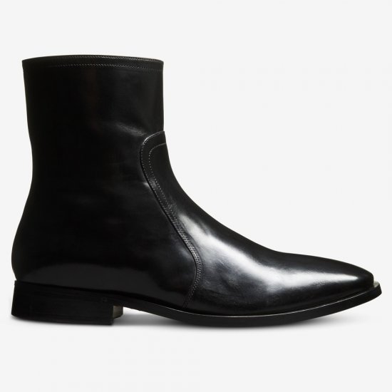 Allen Edmonds Siena Zip-up Boot Black V1ghSW6J