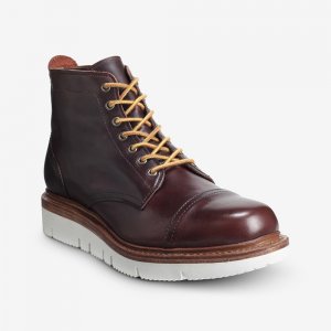 Allen Edmonds Park City Lace-up Weatherproof Boot Burgundy cIWgLJ65