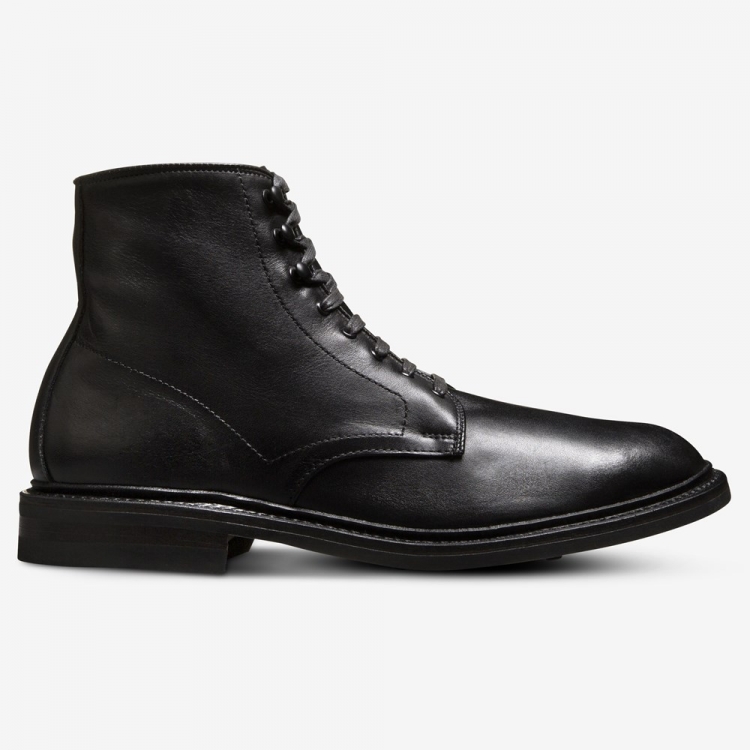 Allen Edmonds Higgins Mill Weatherproof Boot Black German Leather Ul7nJGeT - Click Image to Close