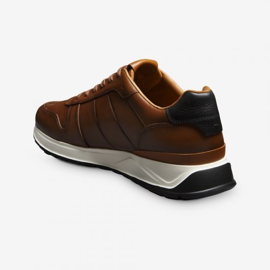 Allen Edmonds Lawson Lace-up Sneaker Chestnut Leather rnRxTTDH