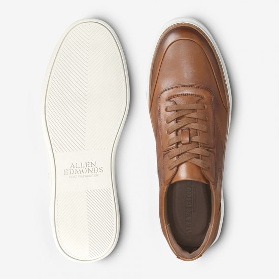 Allen Edmonds Burke Lace-up Sneaker Tan GvrAMVps