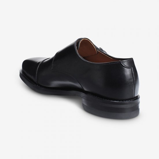 Allen Edmonds Marin Double Monk Strap Dress Shoe with Dainite Sole Black yQgErxoa